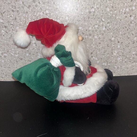 Animated Santa Clause Sound & Motion Sings Jingle Bell Rock Clean Tested Vintage - Picture 4 of 17